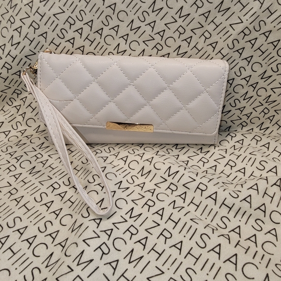 COPY - NWT BOUTIQUE wristlet/Wallet Color: Bone/Off-white - Picture 6 of 13